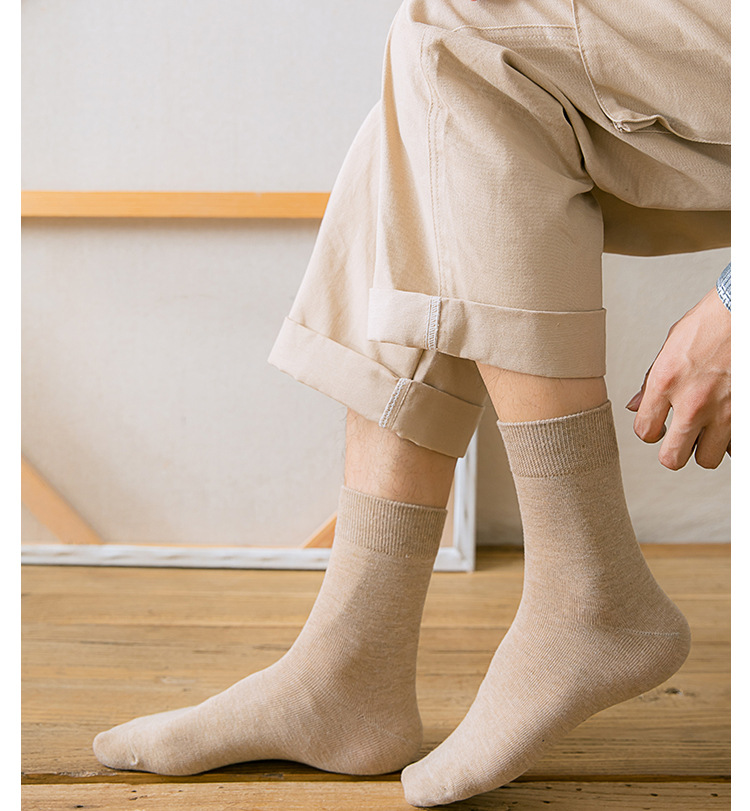 Meias de Algodão Meia-Altura