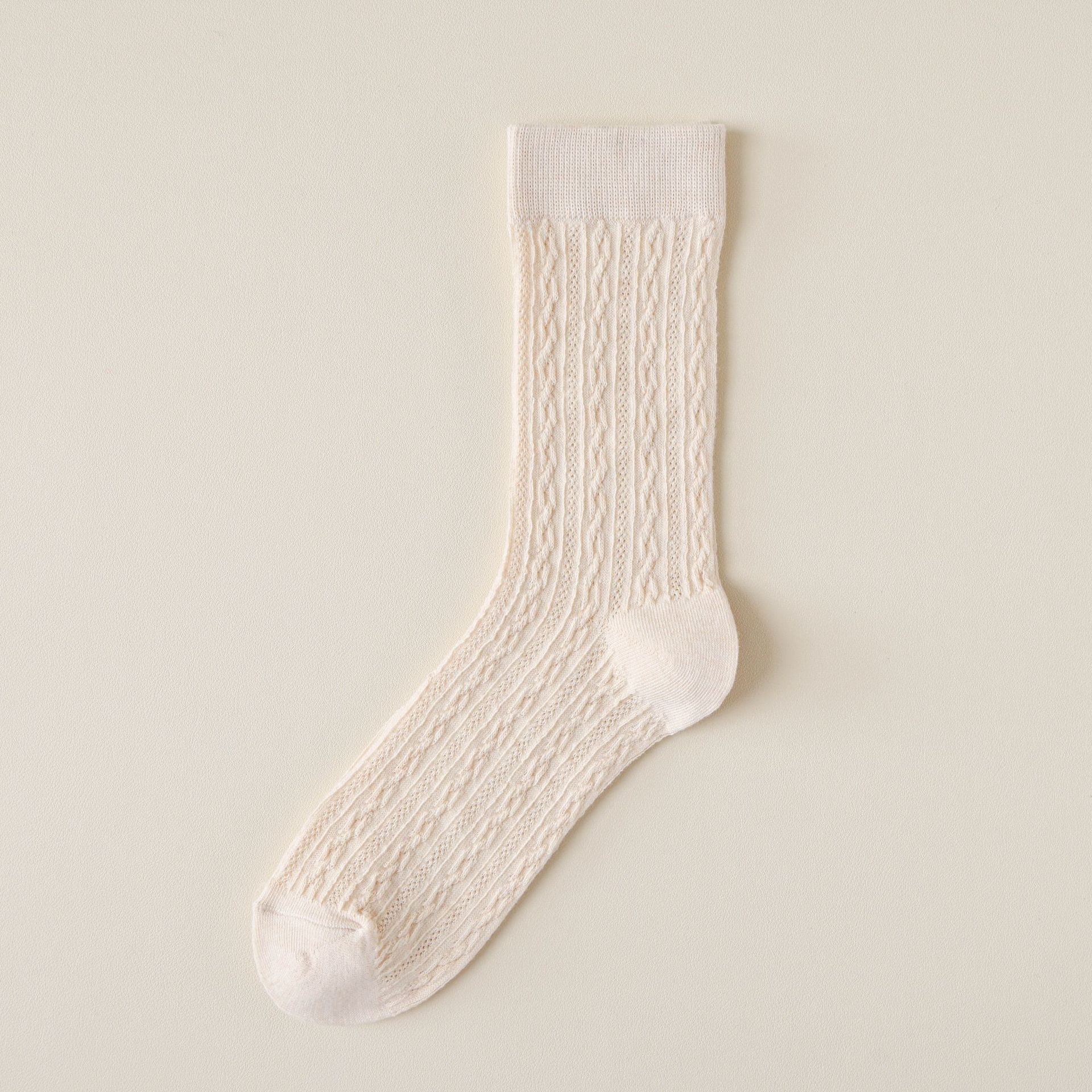 Pletené ponožky do půlky lýtka