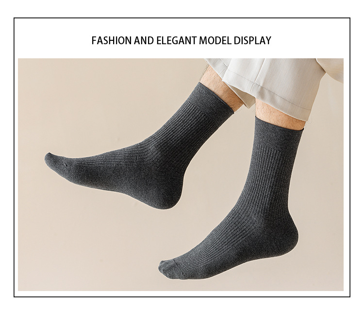 Meias de Algodão Penteado Meia Canela