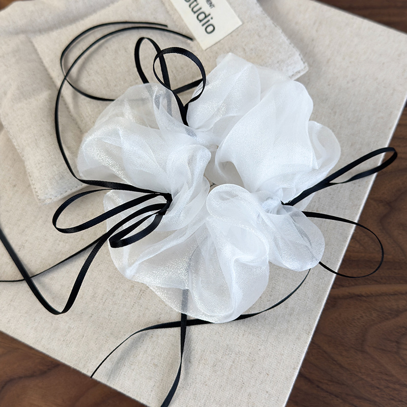 オーガンザリボンボウスクランチー