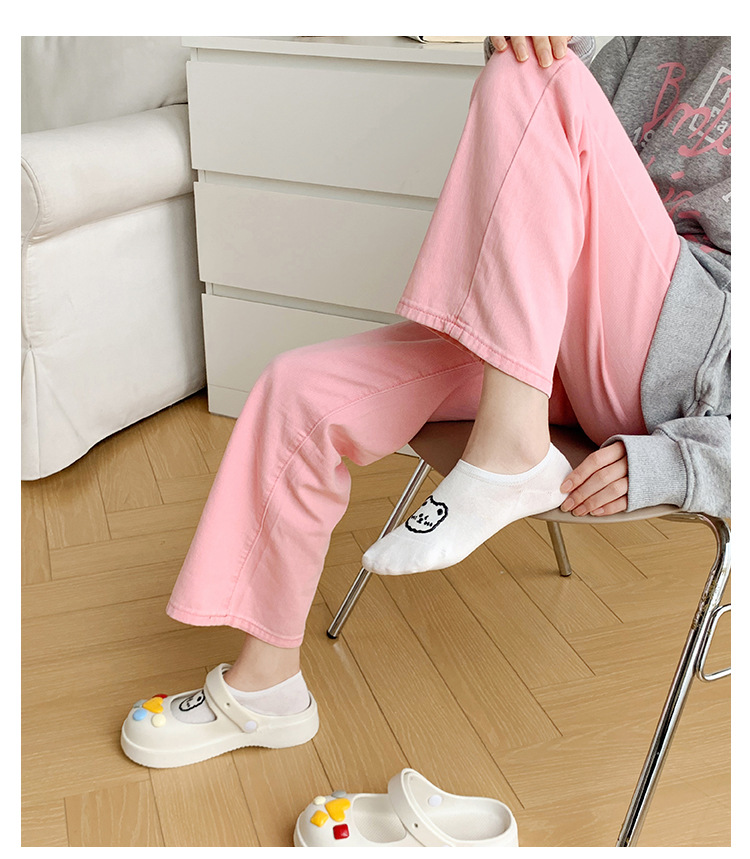 Κάλτσες No-Show με Print Cartoon Αρκούδα