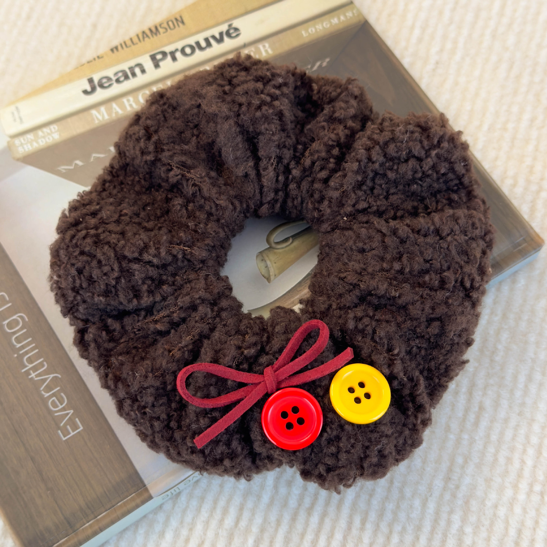 Falsk Päls Scrunchies