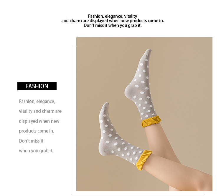 Meias Mid-Calf Sem Costura