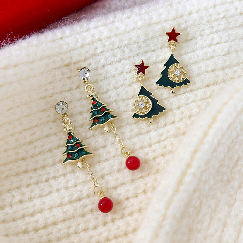Christmas Tree Earrings