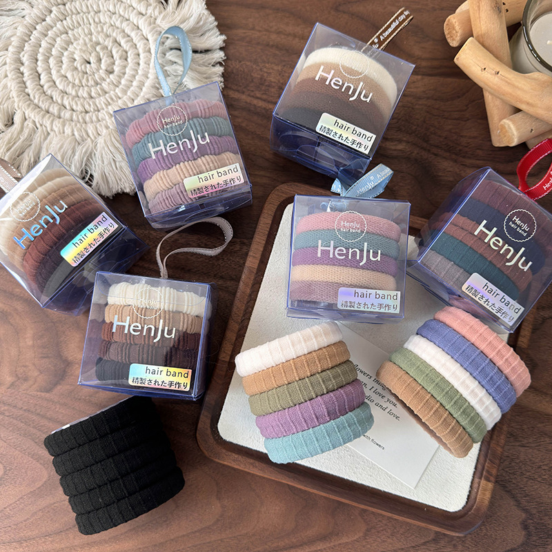 Sömlösa elastiska hårsnoddar