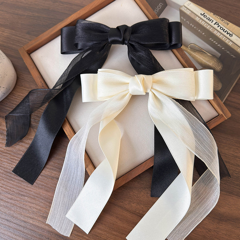 Bow Spring Clip Hair Clip