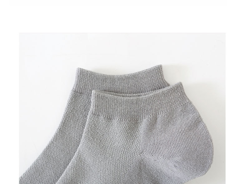 Șosete invizibile din bumbac cu mesh