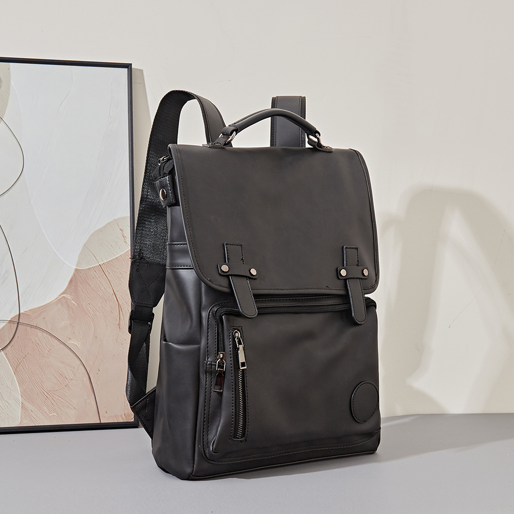 남성 대용량 플랩 백팩