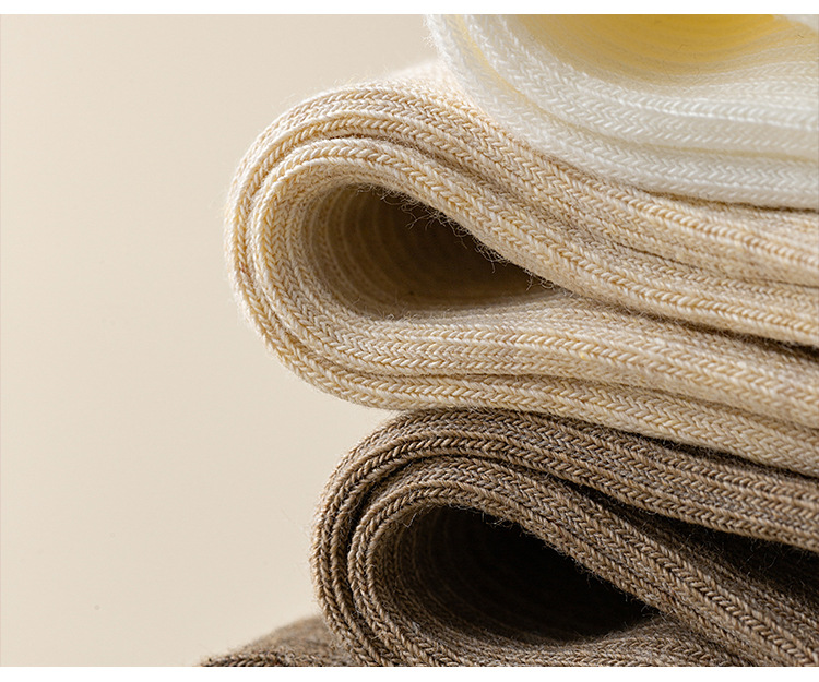 Meias de Algodão Penteado Meia Canela