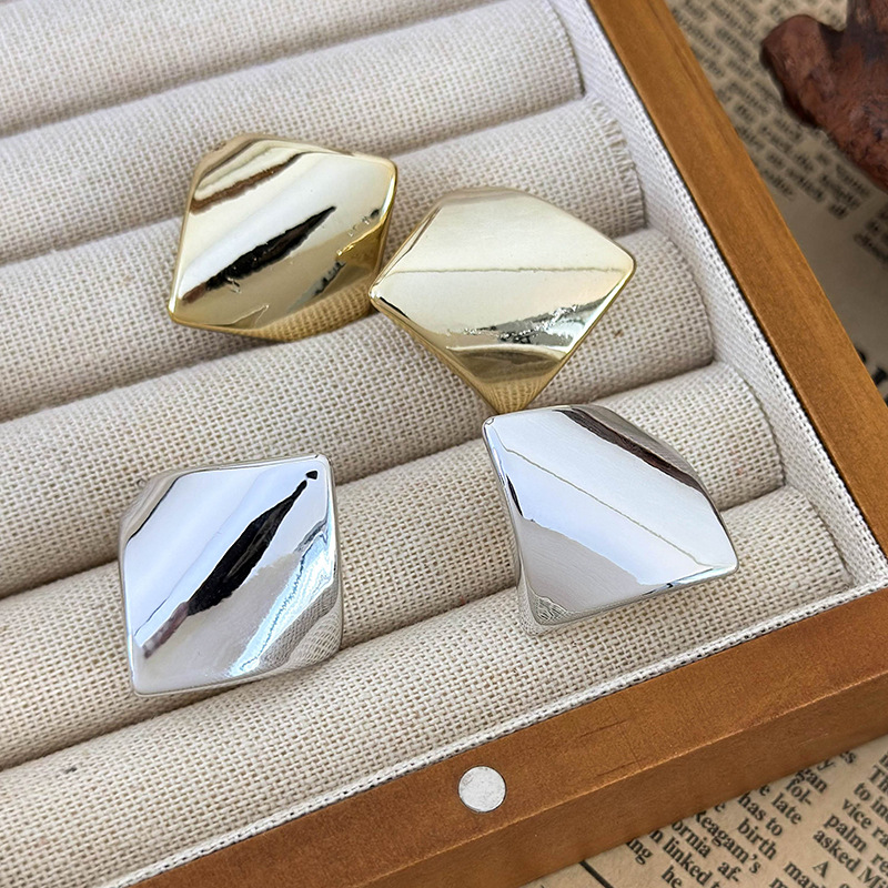 Orecchini Geometrici Rombo e Arco