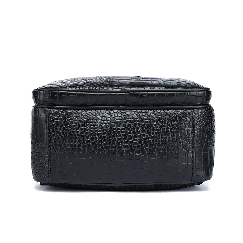 Чоловічий рюкзак у стилі шкіри з шаховою клітинкою