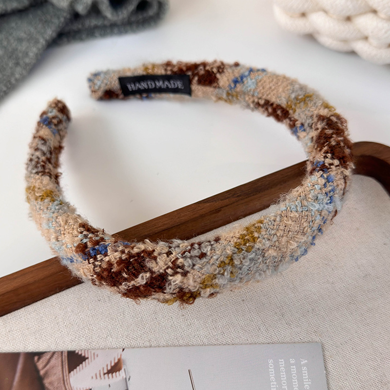 Cinta para el Cabello de Punto de Felpa