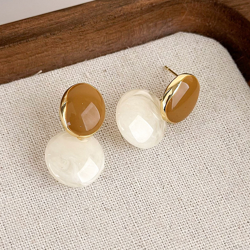 빈티지 미니멀리스트 기하학 드롭 귀걸이