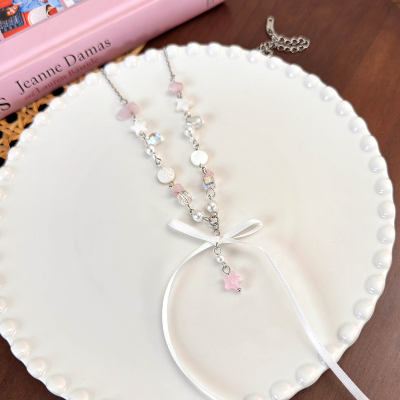 Collana con Fiocco e Nastro