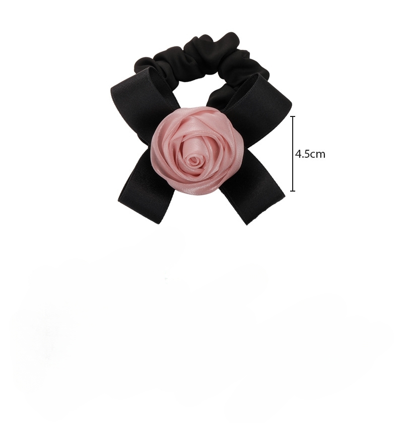Tüll-Scrunchie mit Rosenschleife