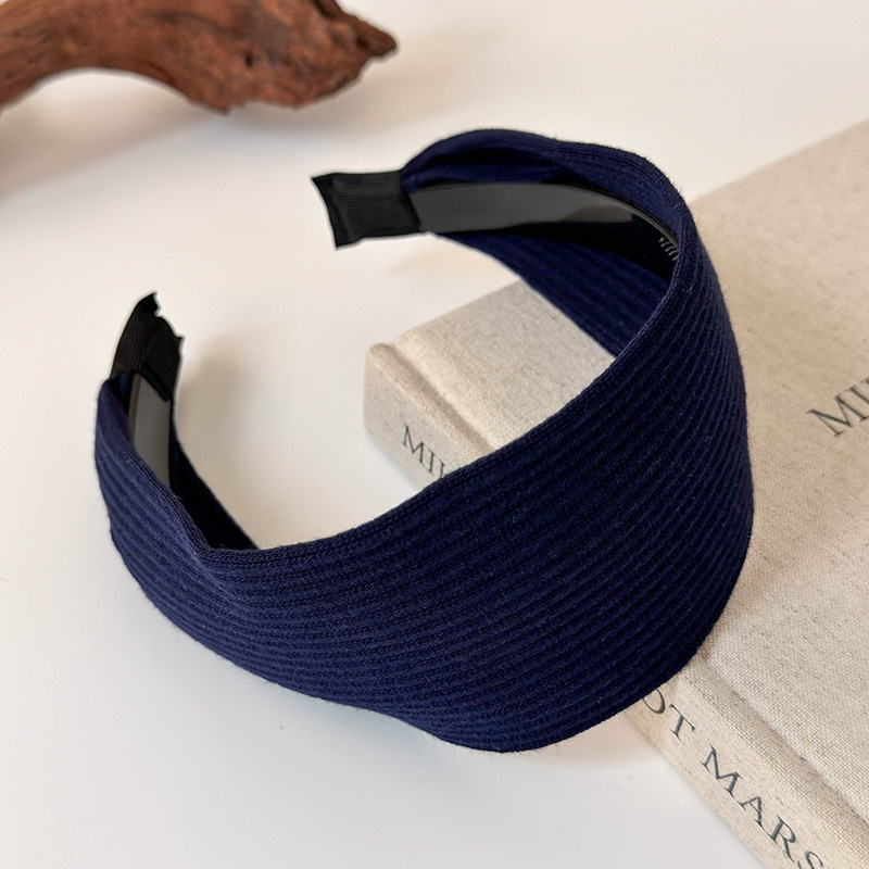 Cinta para el Cabello Vintage de Punto Acanalado