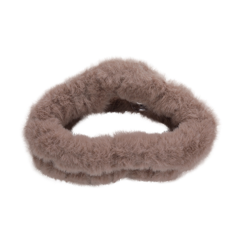 Agrafă pentru Păr din Plusă cu Model Nor