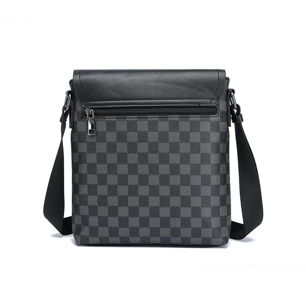 Borsa a tracolla uomo a quadri