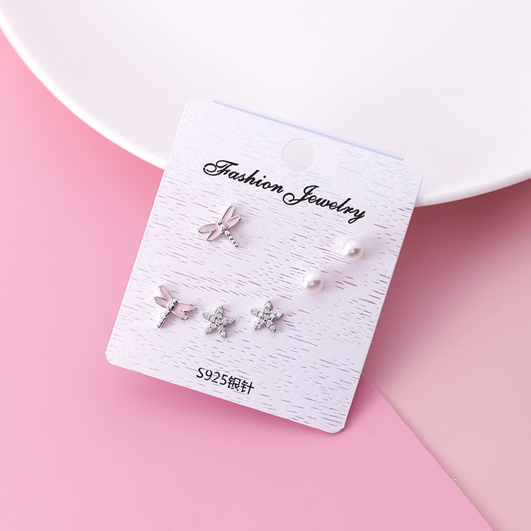 أقراط مثبتة فضة 925