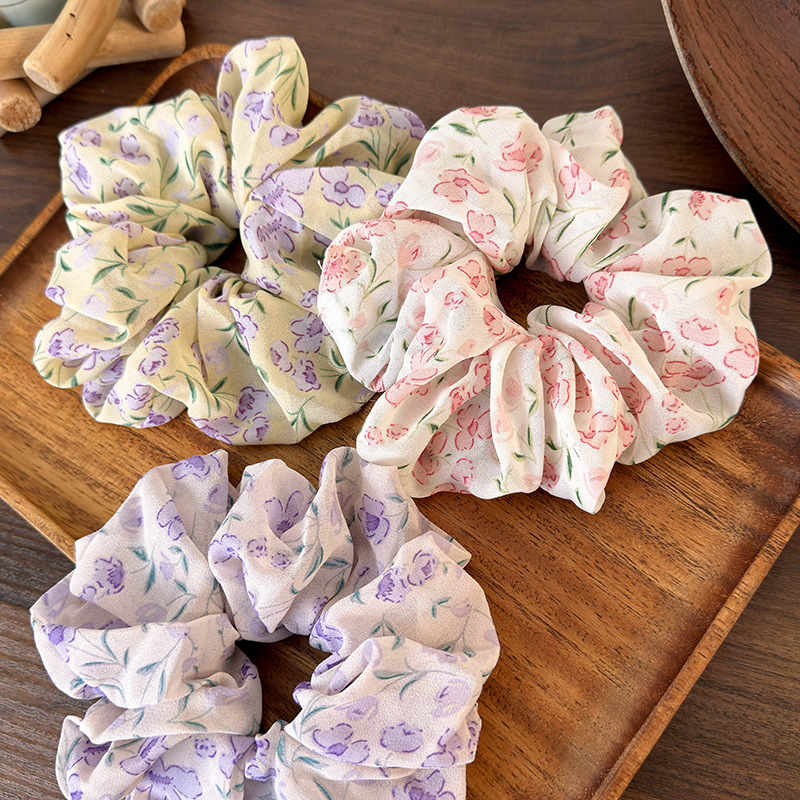 Kwiatowa Gumka do Włosów