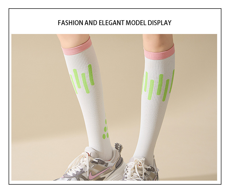 Meias de Compressão Esportiva para Mulher