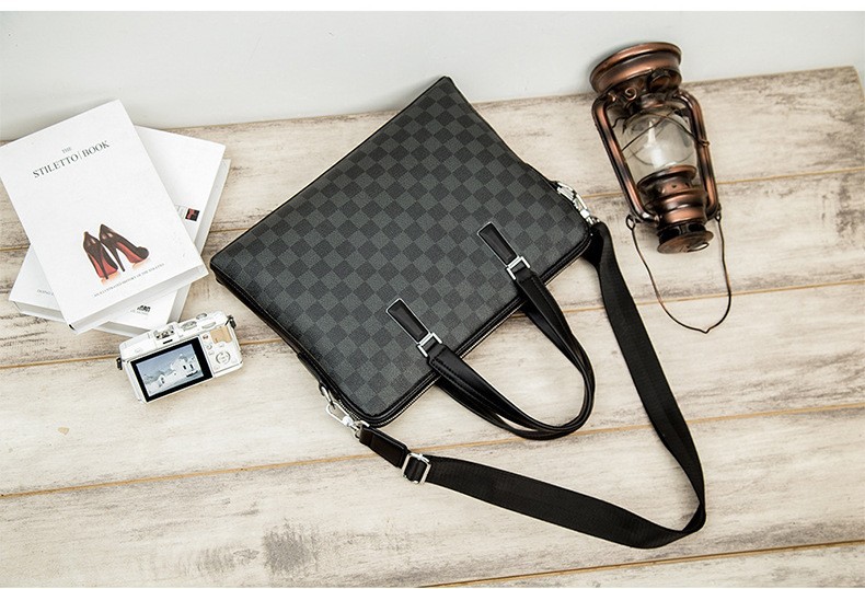 حقيبة أعمال رجالية كبيرة السعة