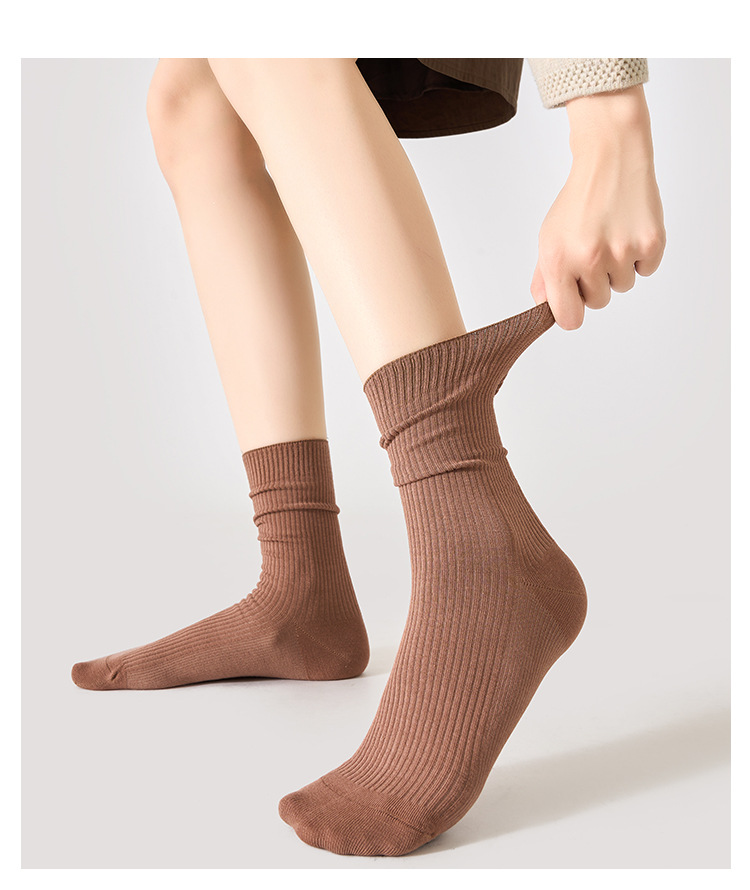 Meias de Risca Dupla Agulha