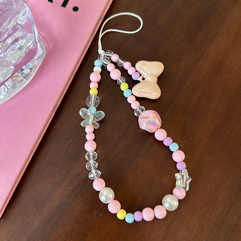 حزام هاتف بالخرز الملون