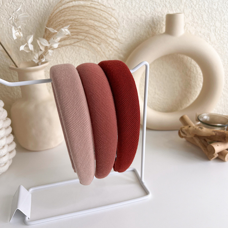 Cinta para Cabello de Esponja Rosa Suave