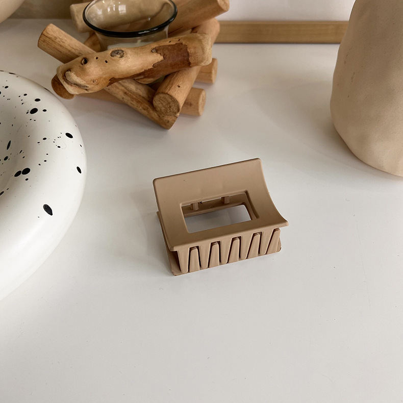 Заколка для Волос Молочный Чай Коричневый