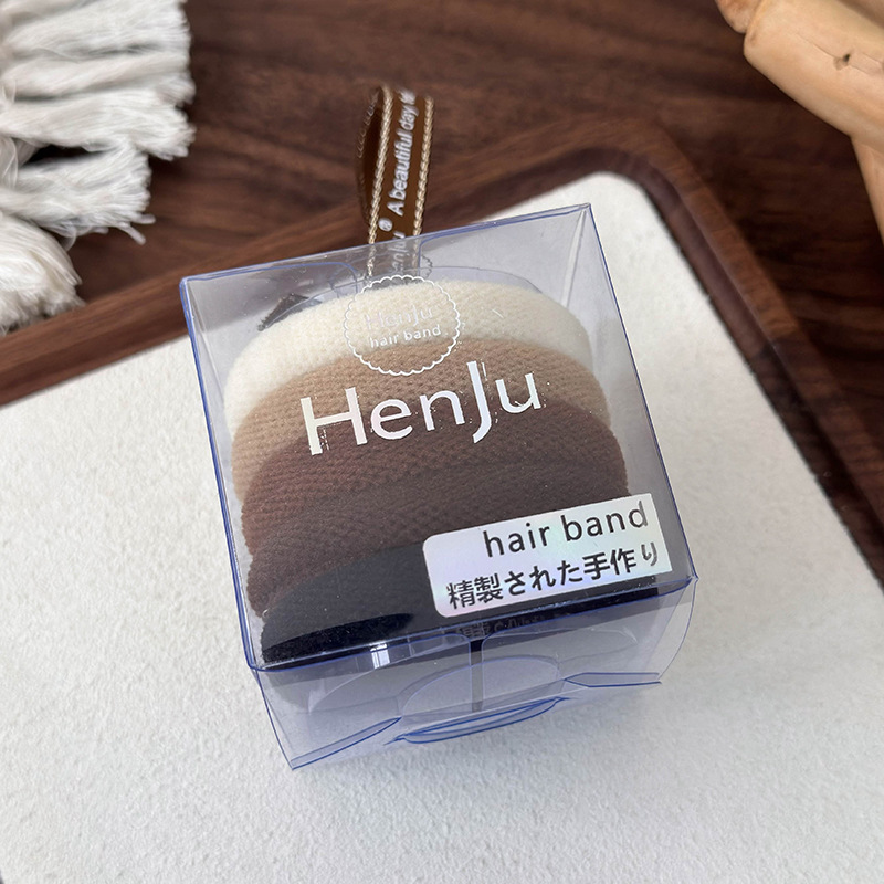 Sömlösa elastiska hårsnoddar