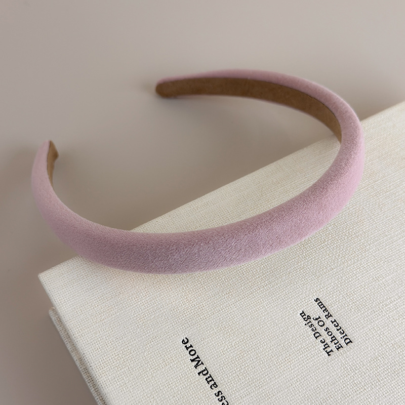 Diadema Fina de Terciopelo Vintage