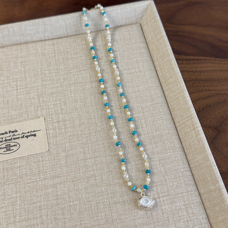 Beaded Shell Necklace