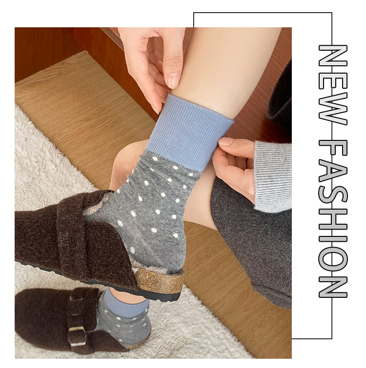 Dámské bavlněné ponožky