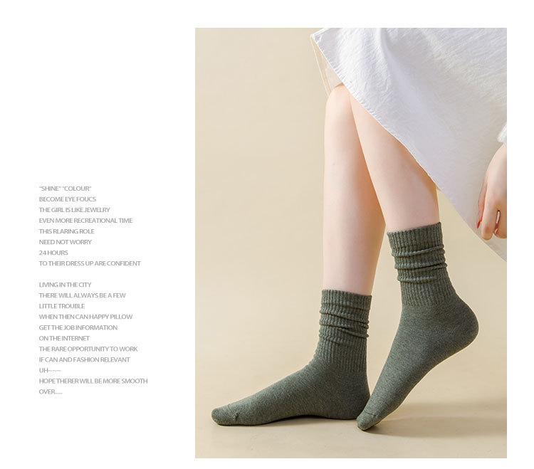 Bavlněné Slouch Ponožky