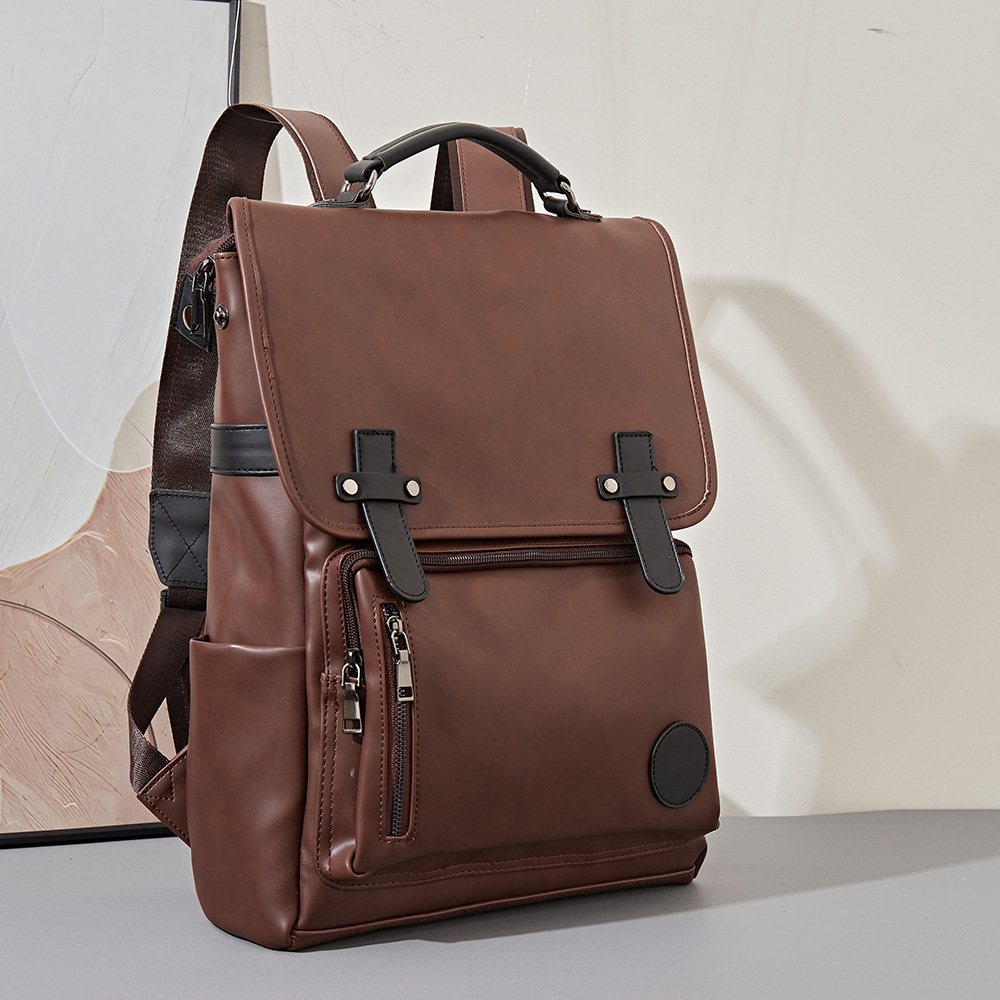 남성 대용량 플랩 백팩