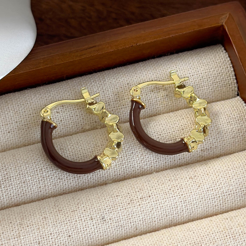 기하학 미니멀리스트 귀걸이