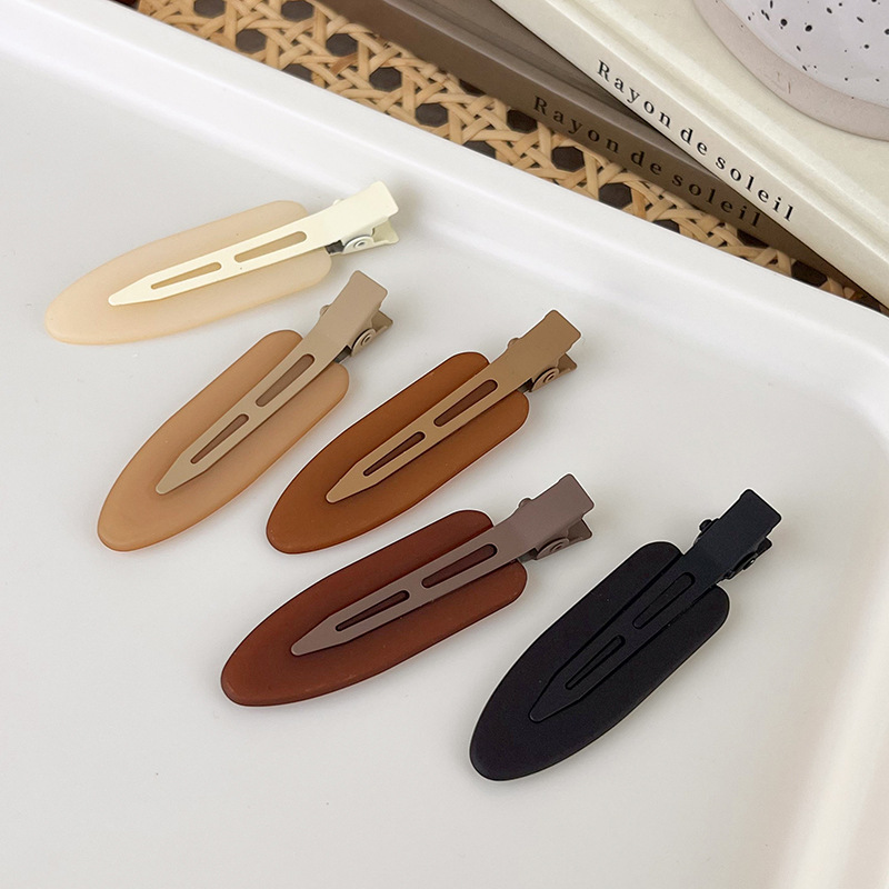 Agrafe de Păr cu Formă de Cioc de Rață