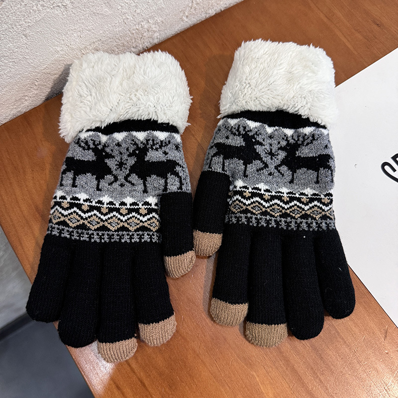 Kadın Örgü Kış Eldiveni