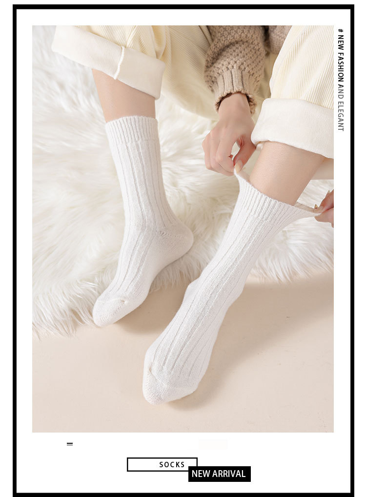 Meias de Lã Mista para Mulher