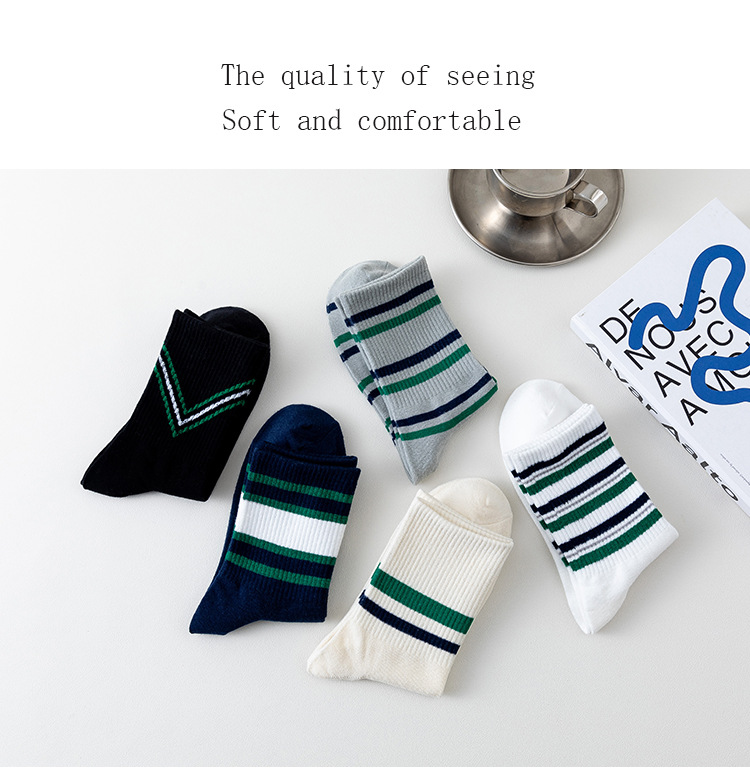 Meias até a panturrilha masculinas