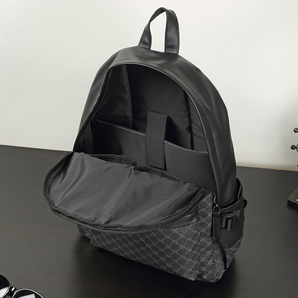 남성 플로럴 패턴 백팩