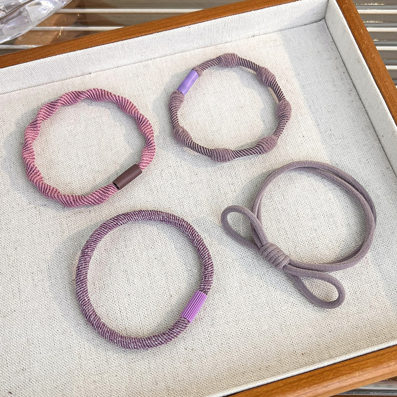 Zestaw Podstawowych Elastycznych Gumek do Włosów