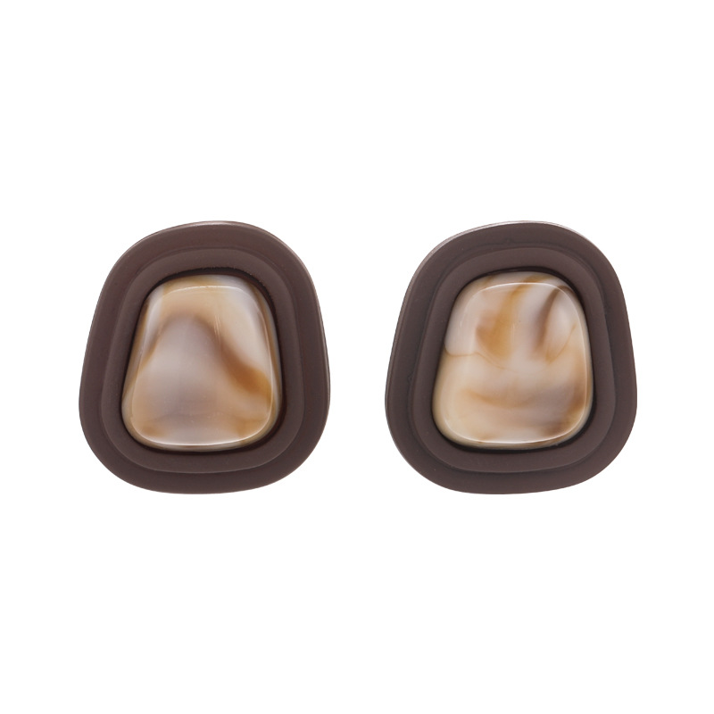 빈티지 미니멀리스트 기하학 드롭 귀걸이