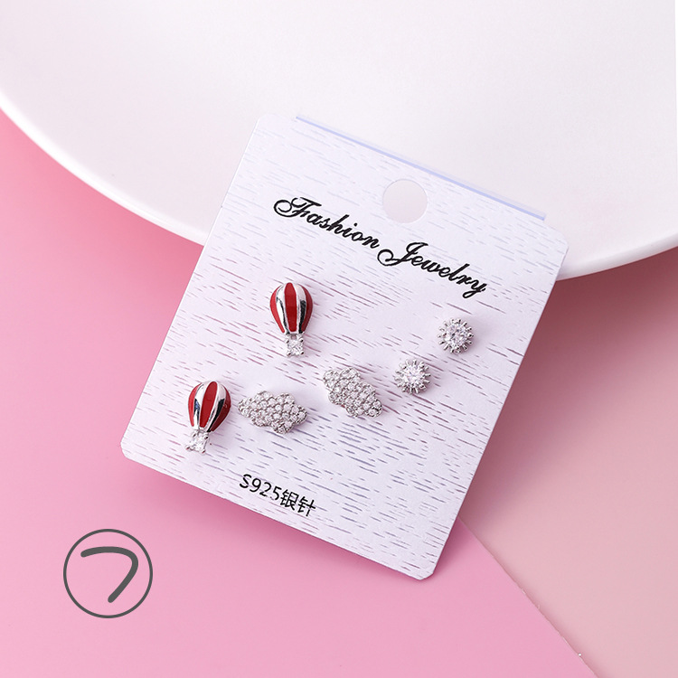 أقراط مثبتة فضة 925