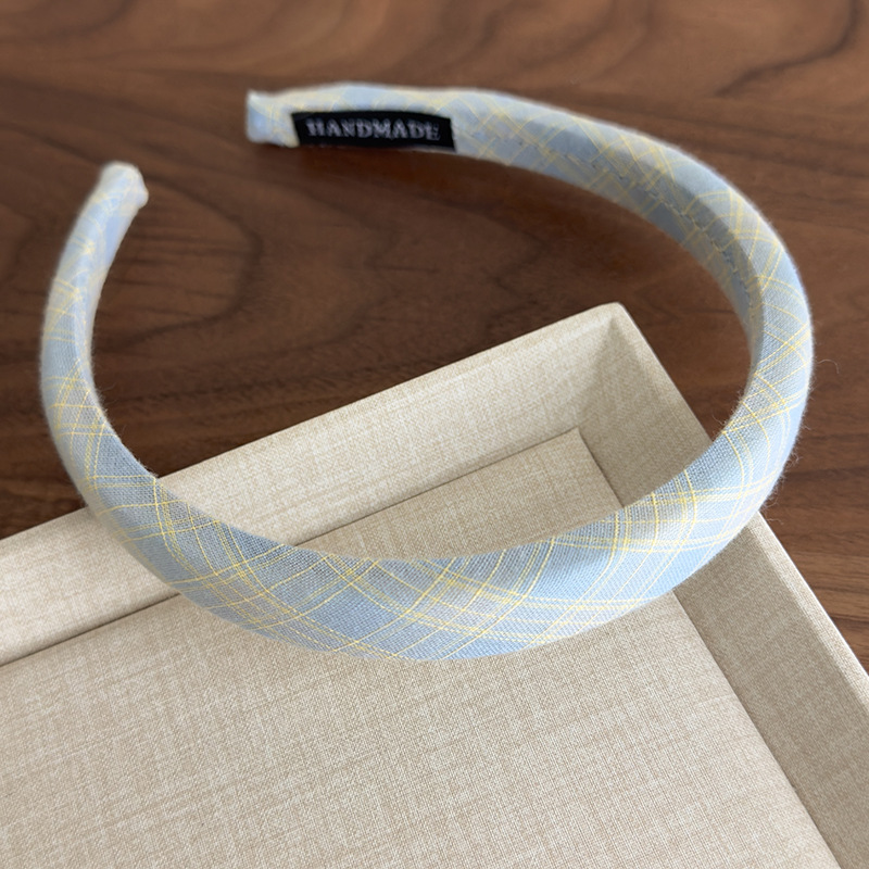 Cinta para el Cabello de Cuadros Pastel