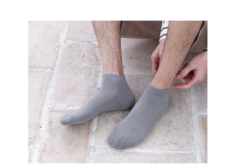 Șosete invizibile din bumbac cu mesh