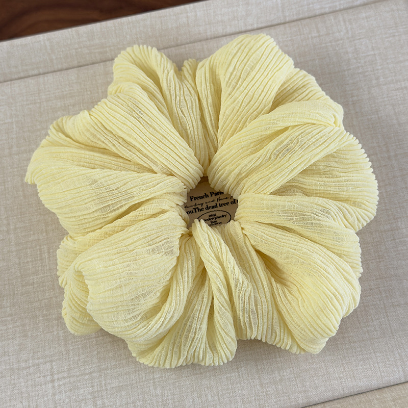 Prosta Plisowana Opaska do Włosów