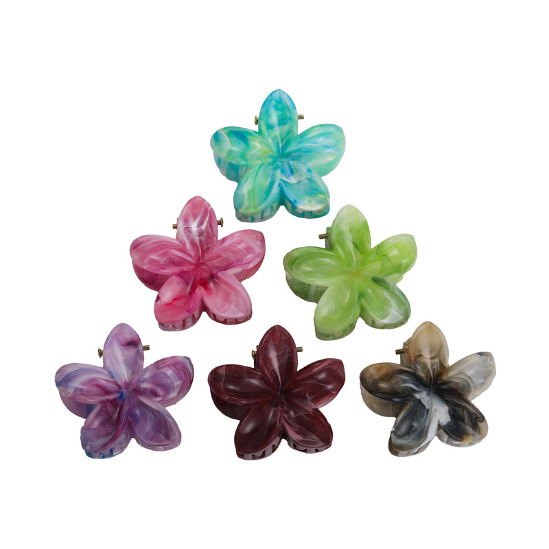 Clipsuri de Păr cu Flori Ombre