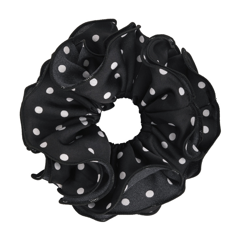 Czterowarstwowa Scrunchie w Kropki